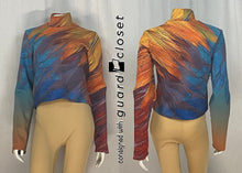 Load image into Gallery viewer, 48 feather motif performance tops + 47 shako covers Showday Designs

