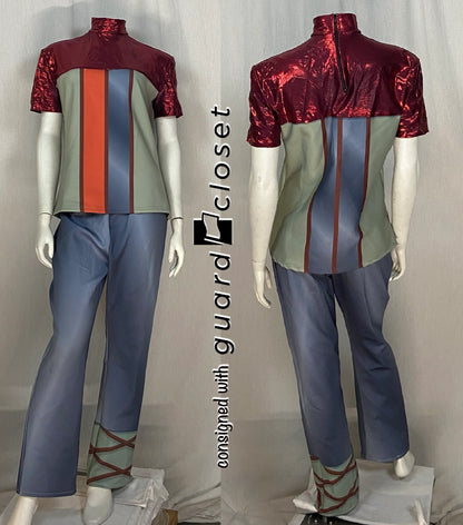 19 total red maroon pink gray G2 Performance uniforms