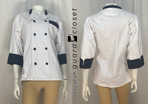 12 white chef jackets guardcloset