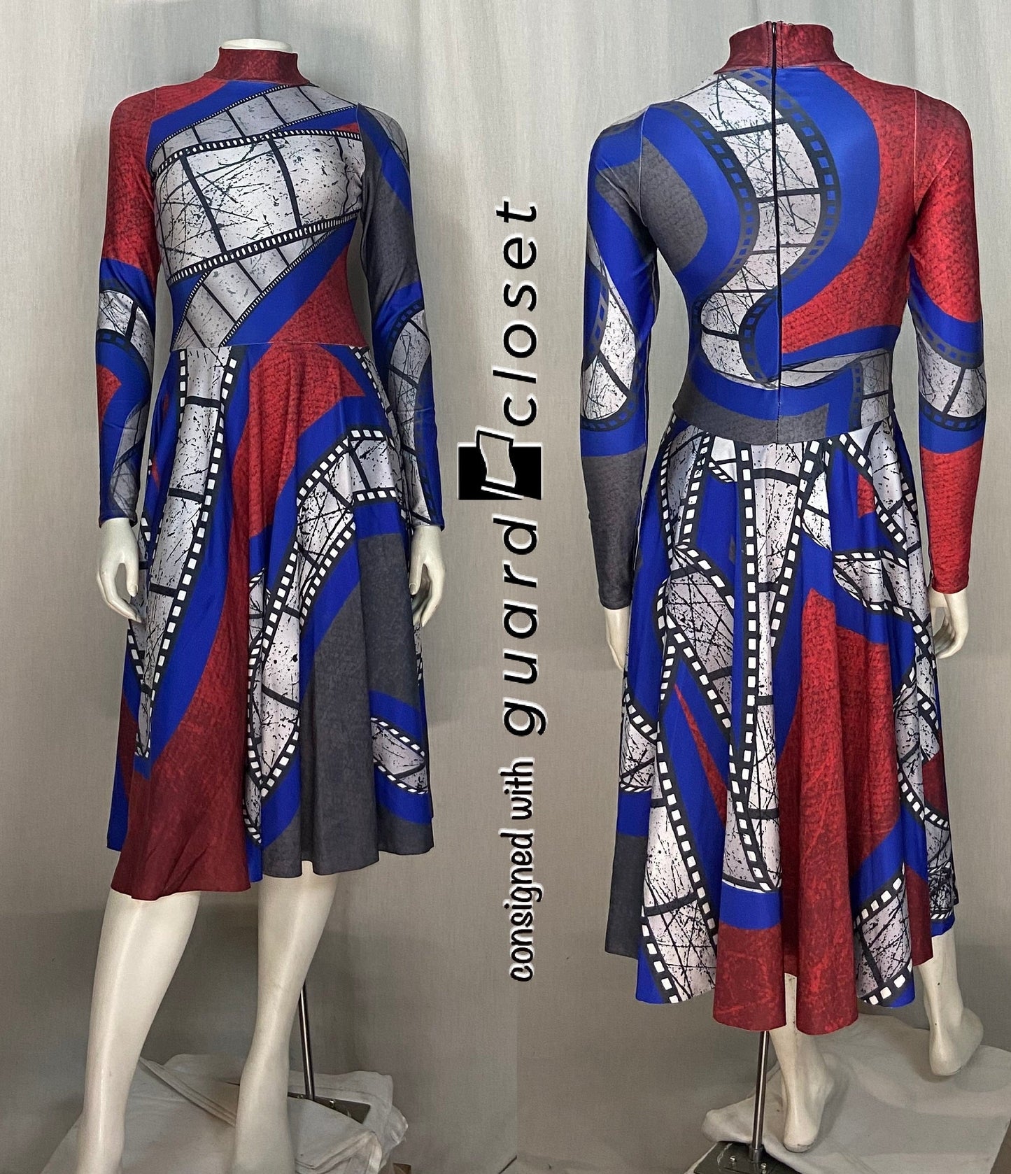 12 blue red movie cinema dresses McCormick's
