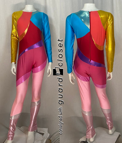 25 multicolor long sleeve unitards Creative Costuming & Designs