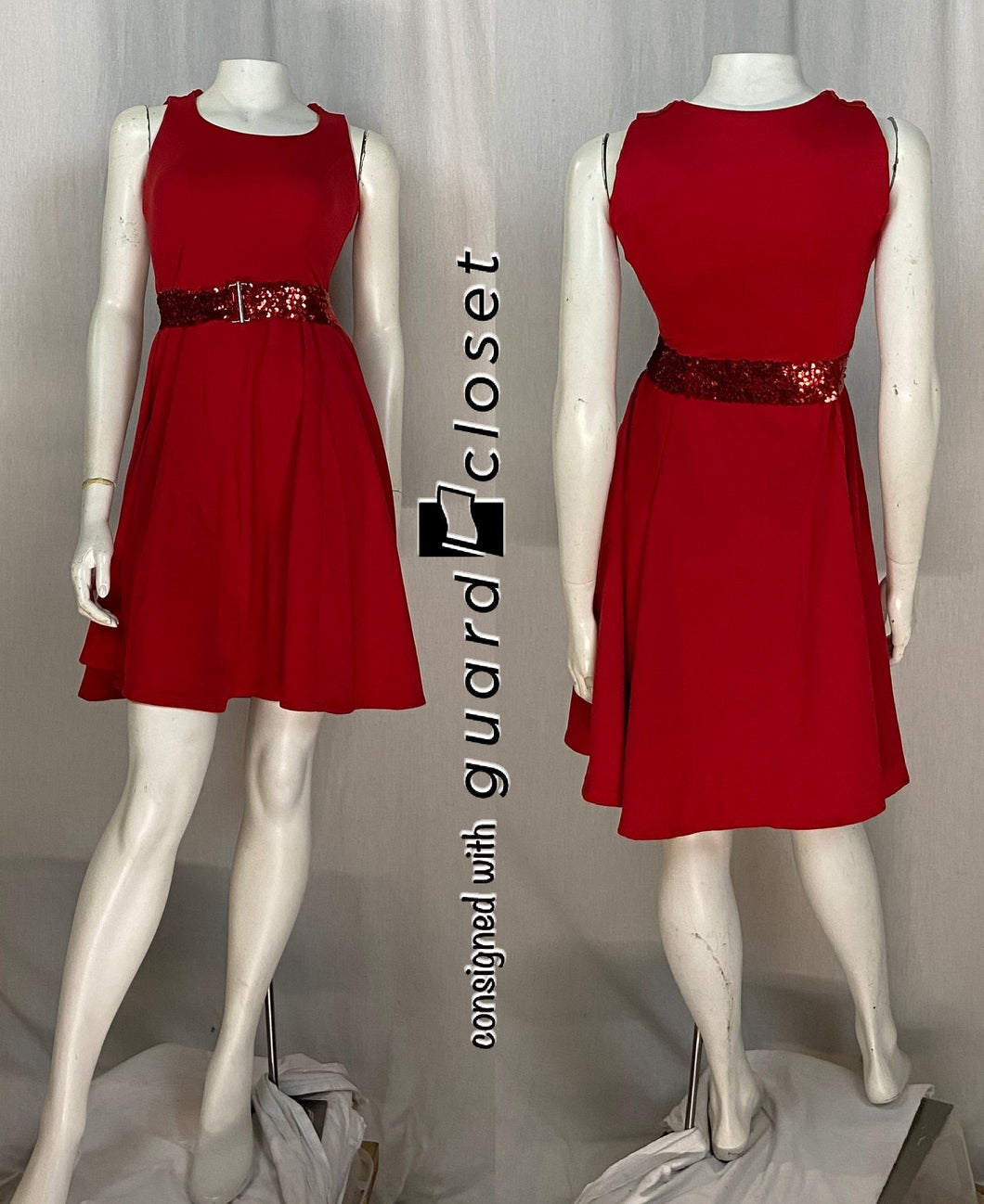28 red sleeveless dresses by Tuxedo Wholesaler
