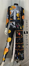 Load image into Gallery viewer, 11 Dia des los Muertos unitards + half skirts McCormick&#39;s
