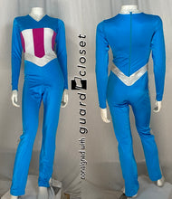Load image into Gallery viewer, 12 blue pink white long sleeve unitards Fred J. Miller
