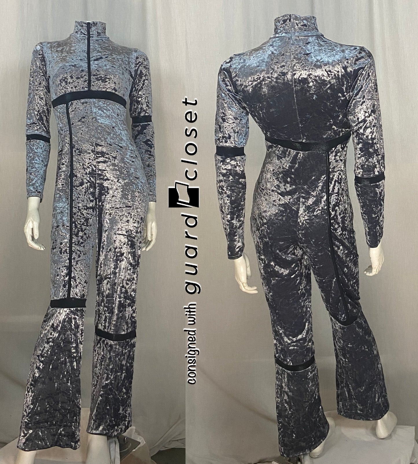 26 silver gray A Wish Come True long sleeve unitards
