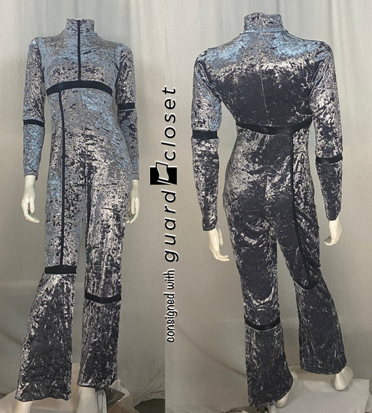 26 silver gray A Wish Come True long sleeve unitards