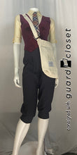 Load image into Gallery viewer, 9 beige maroon charcoal newsboy uniforms A Wish Come True
