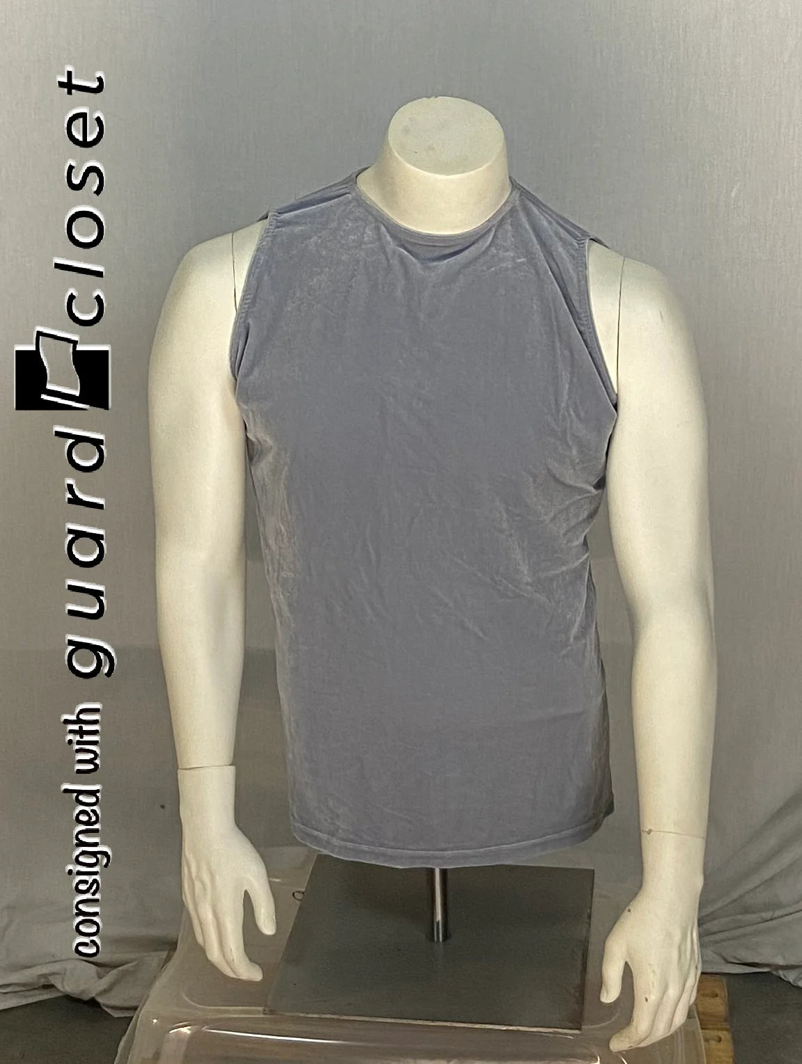 20 female gray one shoulder asymmetrical tunics + 3 male gray tanks Band Shoppe