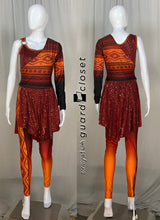 Load image into Gallery viewer, 30 orange brown Harvest unitards A Wish Come True
