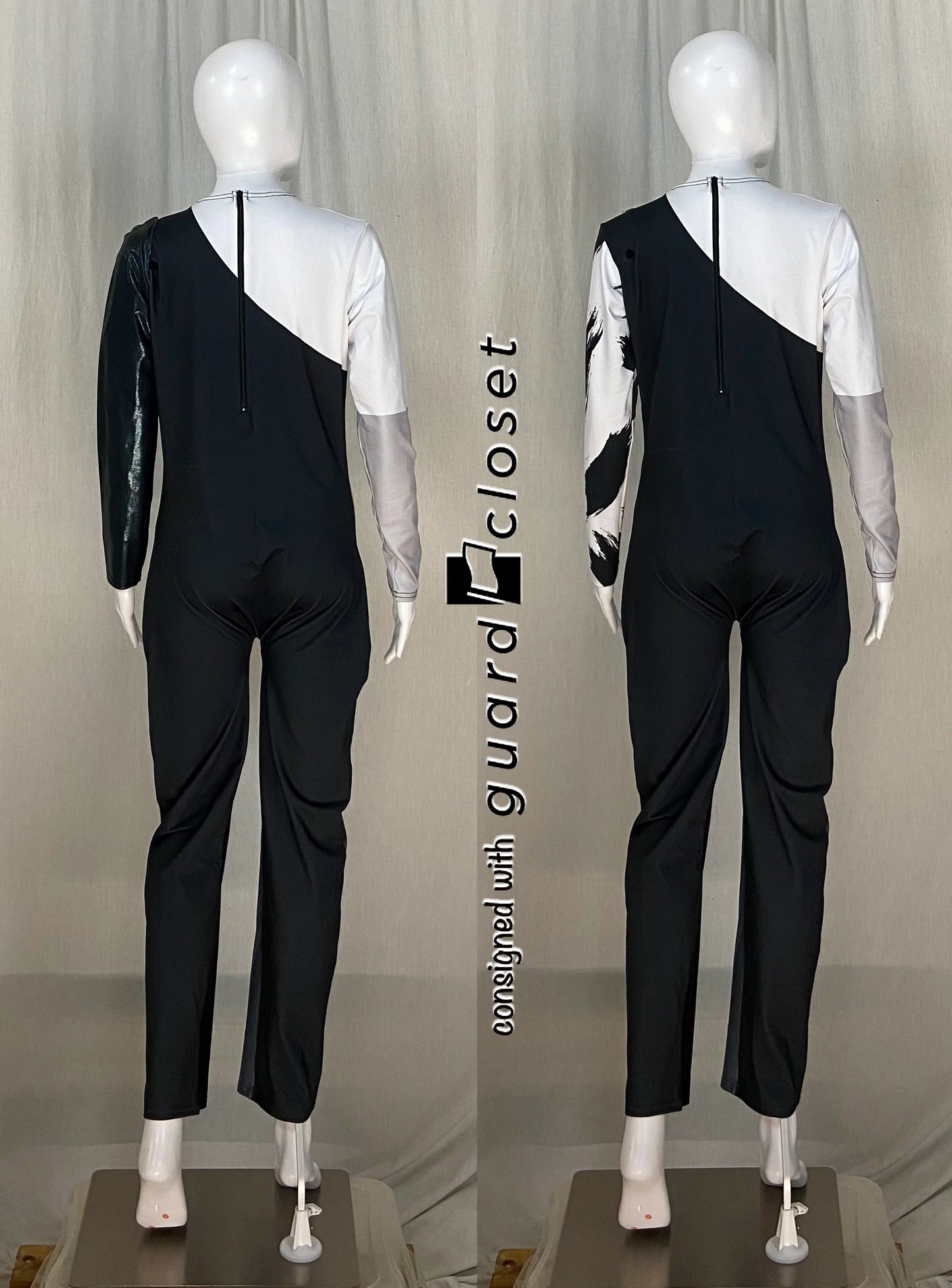 20 total black gray unitards with detachable sleeves