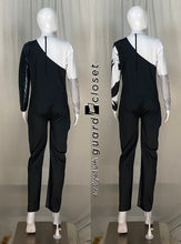 Load image into Gallery viewer, 20 total black gray unitards with detachable sleeves
