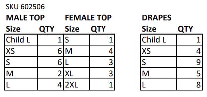 31 Black Orange Silver Performance Tops & 27 Drapes by Algy
