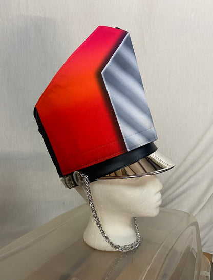 132 Red Black Long Sleeve Lightweight Performance Tops with Drape + 97 Shako Wraps by F. J. Miller