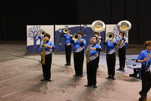 Load image into Gallery viewer, 36 Blue Black Piano Key Performance Tops by Prop Vinyls
