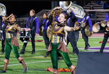 Load image into Gallery viewer, 14 Brown Green Gold Renaissance Fairy Tale Unitards by Showday
