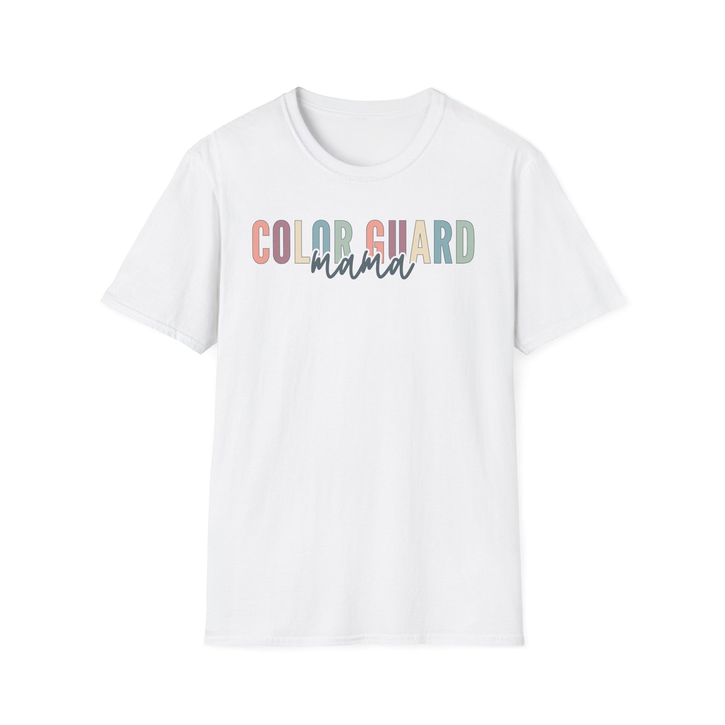 Starting Line Design Co - Custom Colorguard Colorful Varsity Tee for Mama, Grandma, Sister, Auntie, etc.