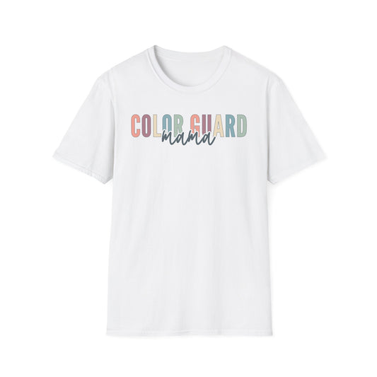 Starting Line Design Co - Custom Colorguard Colorful Varsity Tee for Mama, Grandma, Sister, Auntie, etc.