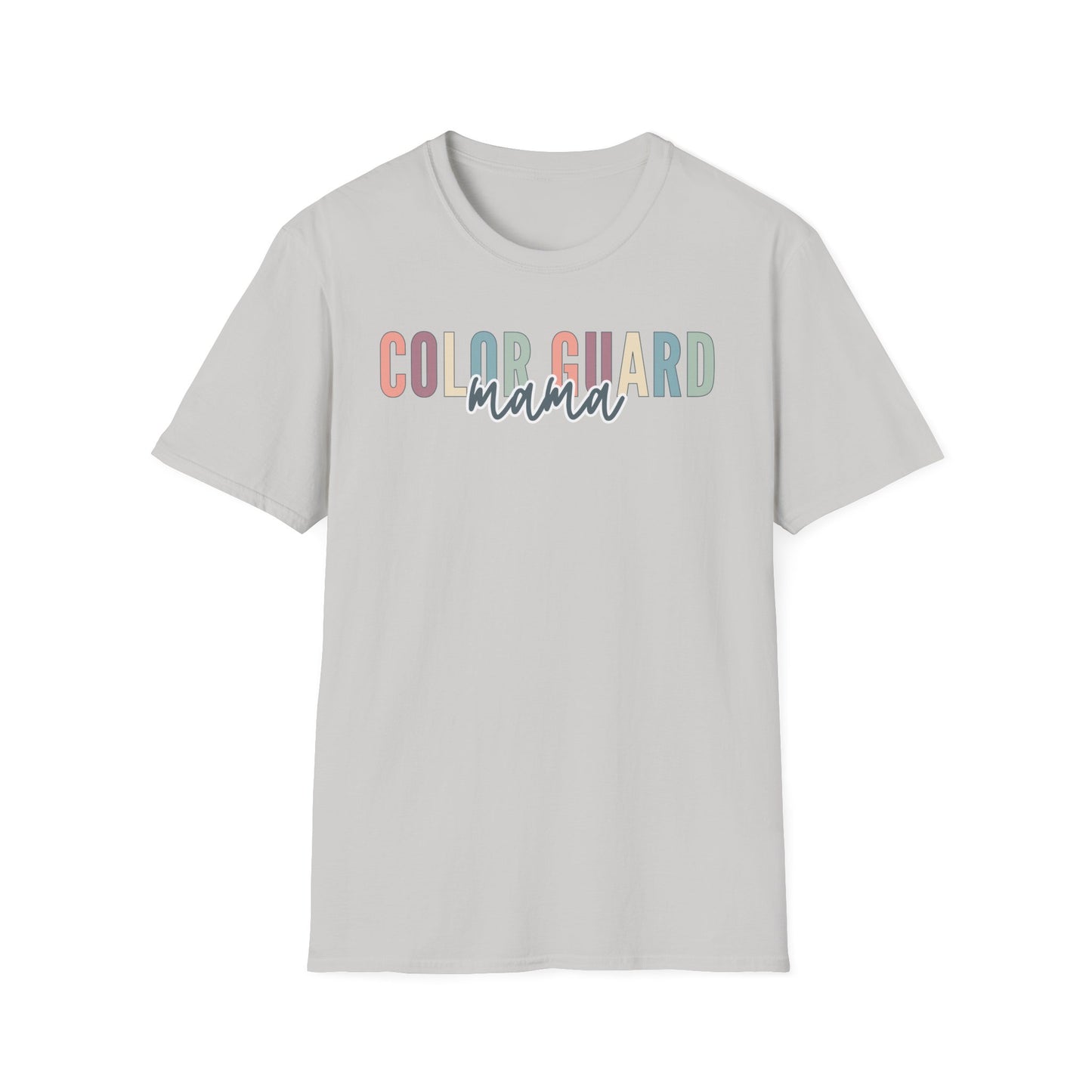 Starting Line Design Co - Custom Colorguard Colorful Varsity Tee for Mama, Grandma, Sister, Auntie, etc.