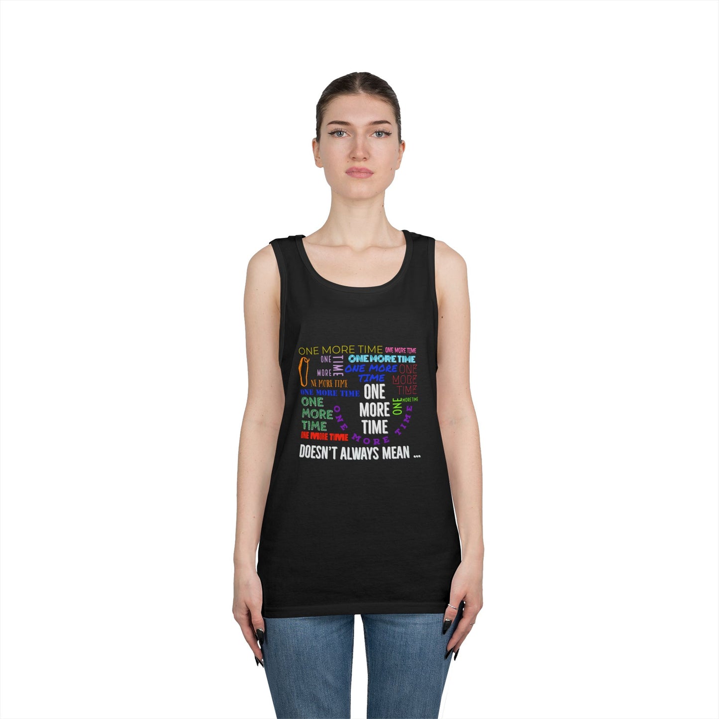 Pastel Word‑Art Tank — Marching Life (Unisex)
