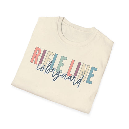 Starting Line Design Co - Rifle Line Colorful Varsity Tee