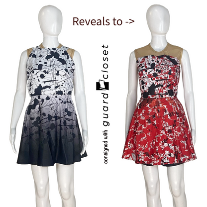 11 Multi Color Black White Artist Paint Splatter Convertible Reveal Dresses and Pants and Top by StylePlus