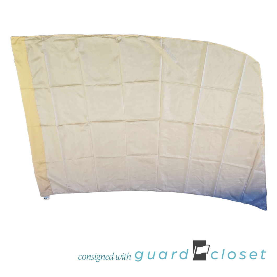 11 Yellow Blue shaded ombre flag by WGT