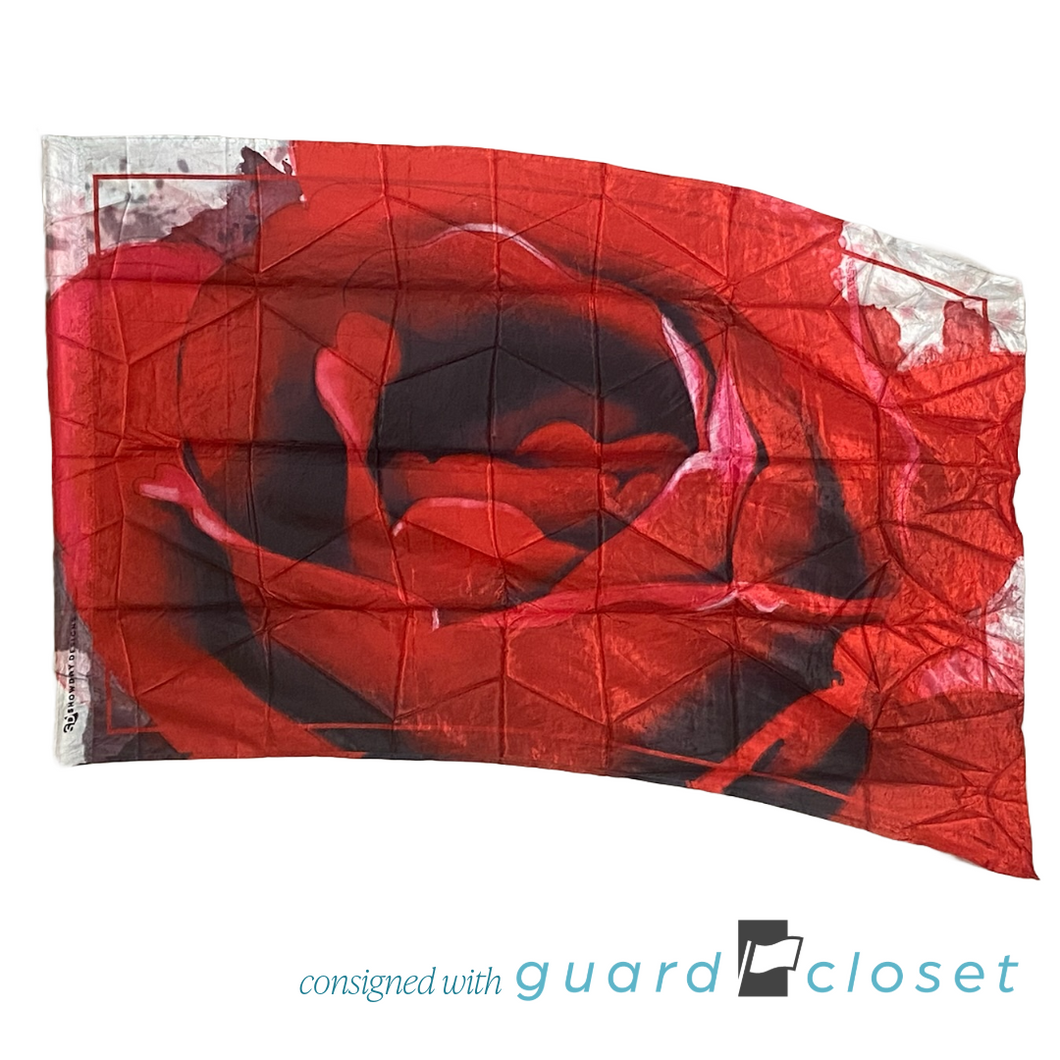 21 Red Rose Flags by Showday