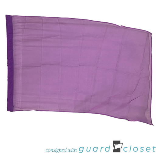 Solid Purple Flags | McCormicks | Set of 5
