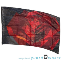 Load image into Gallery viewer, 11 Red Abstract Rose Flags by Band Shoppe
