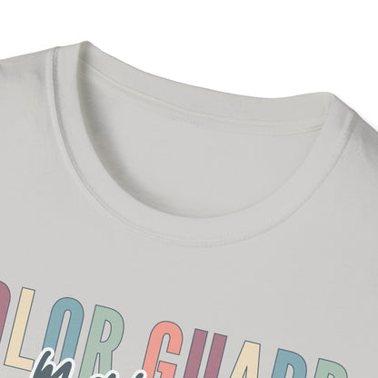 Starting Line Design Co - Custom Colorguard Colorful Varsity Tee for Mama, Grandma, Sister, Auntie, etc.