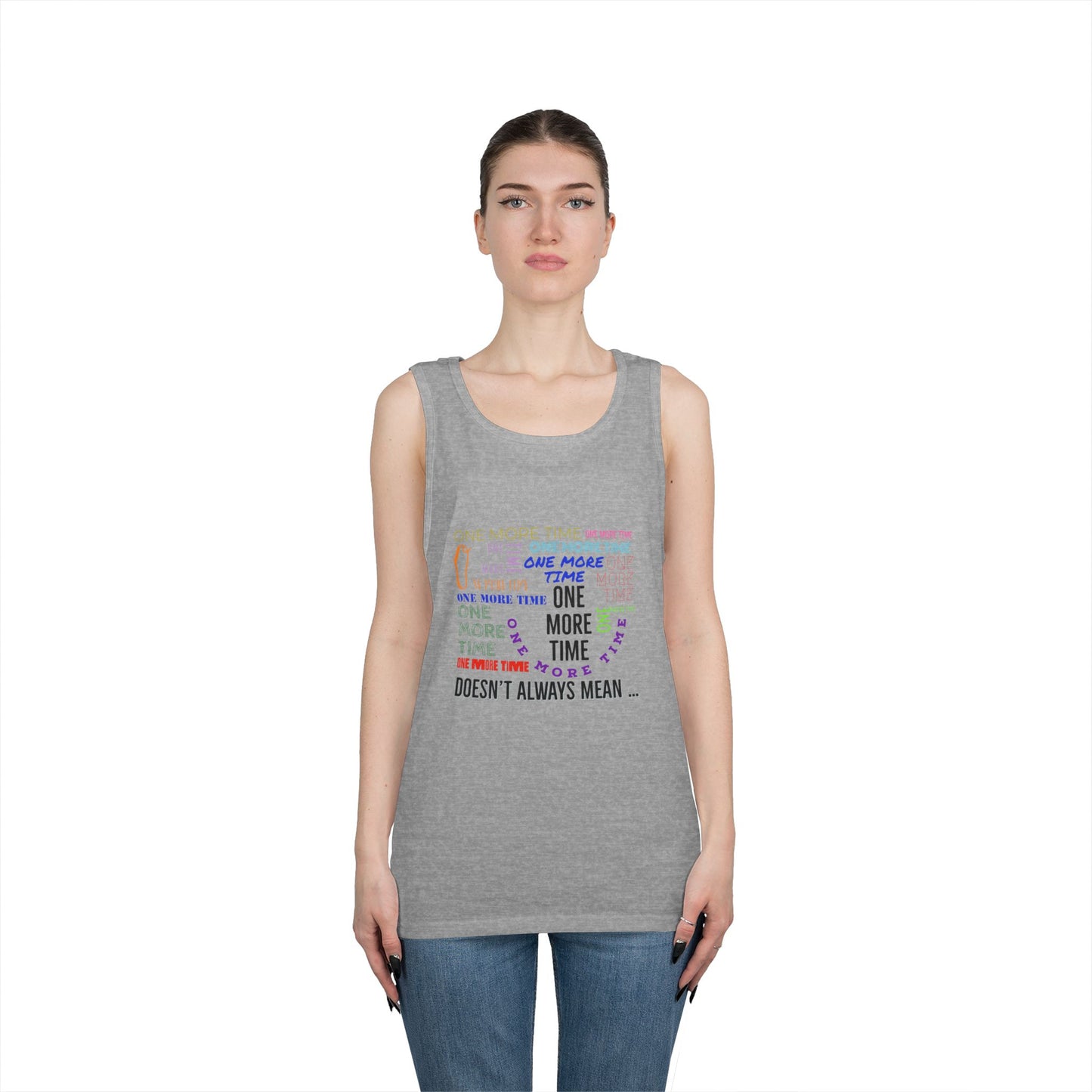 Pastel Word‑Art Tank — Marching Life (Unisex)