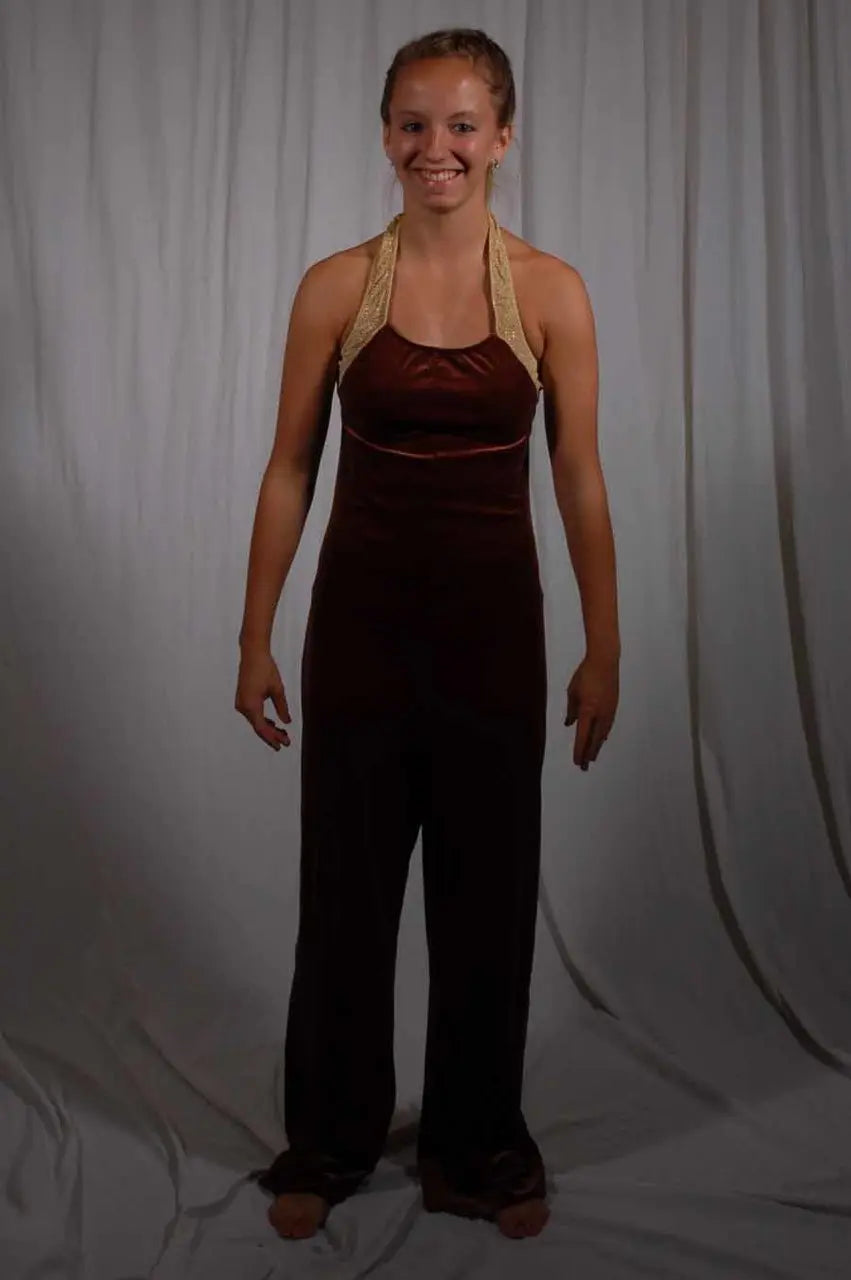 8 Brown Halter Style Uniforms