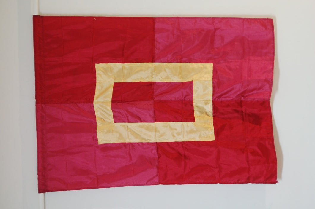 5 Pink Frame Flags