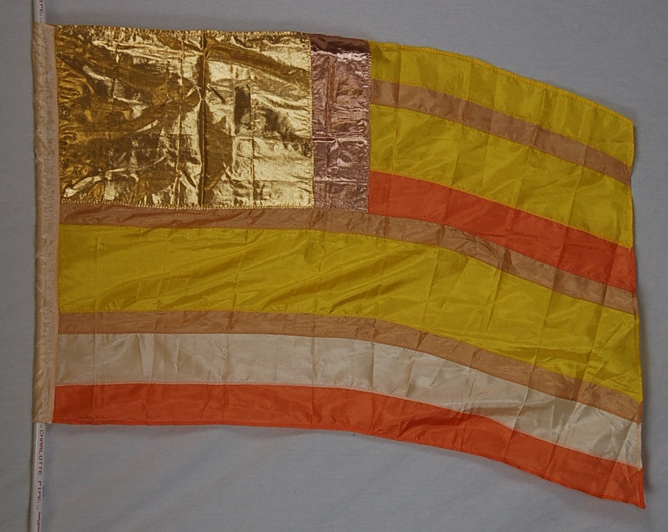 8 Gold/orange Flags