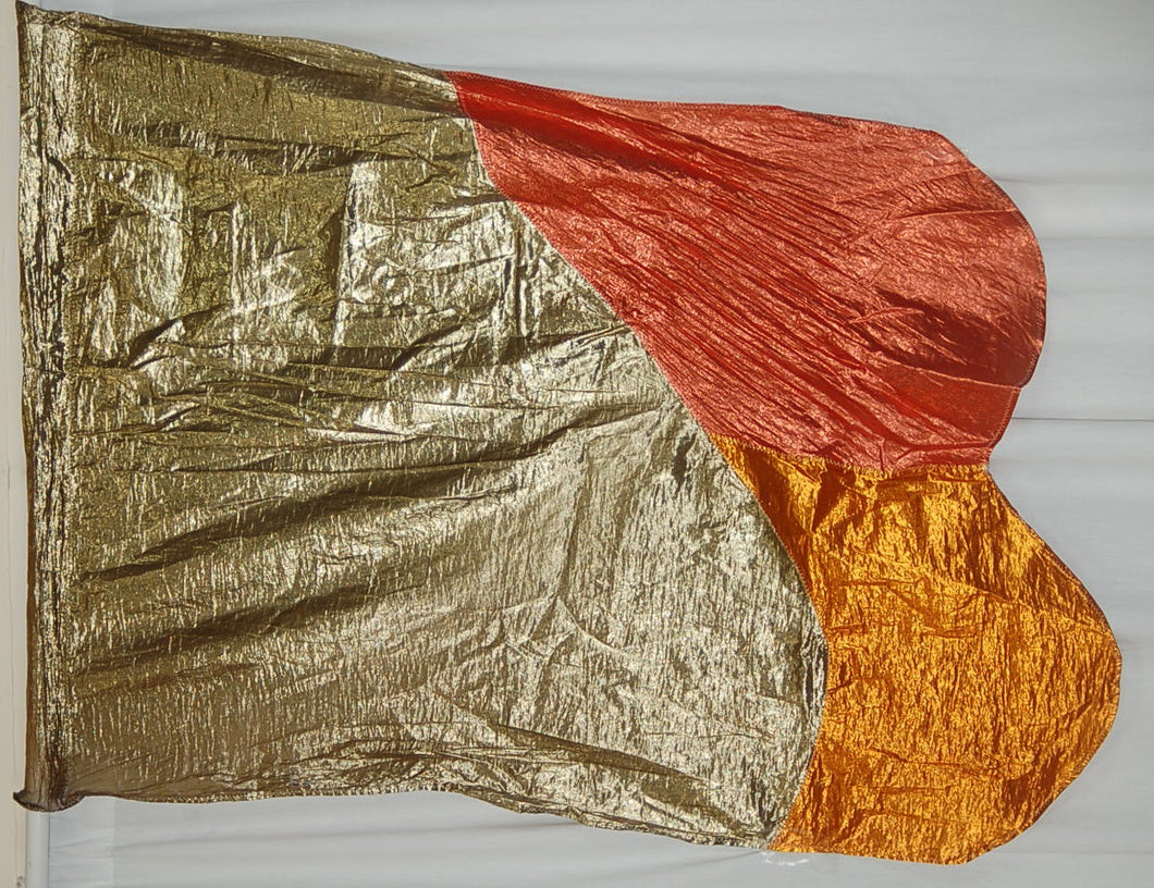 8 Gold/copper Flags