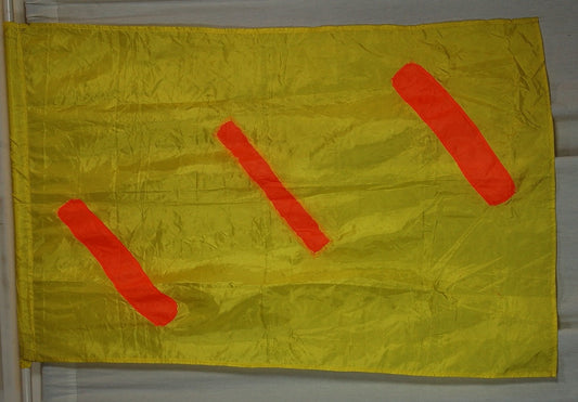 9 Yellow Orange Flags