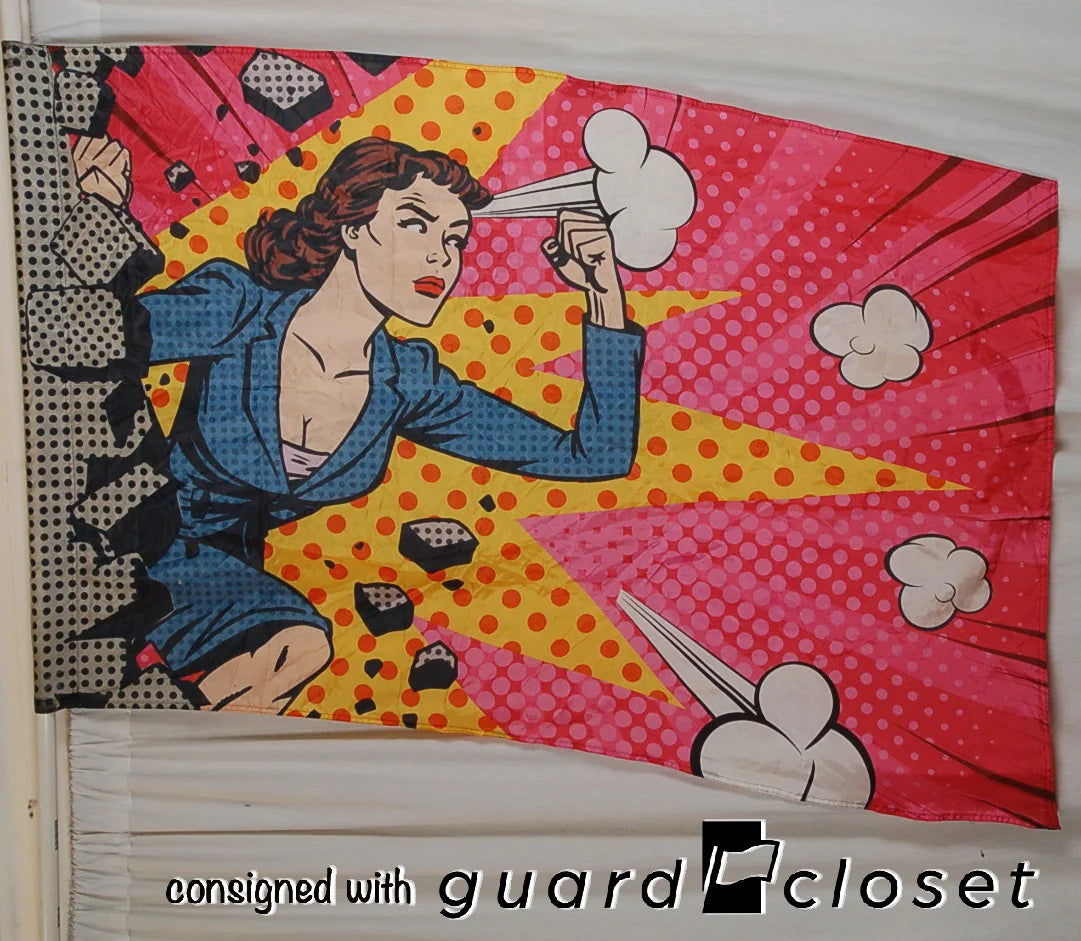 9 total Lois And Clark Superhero Comic Flags
