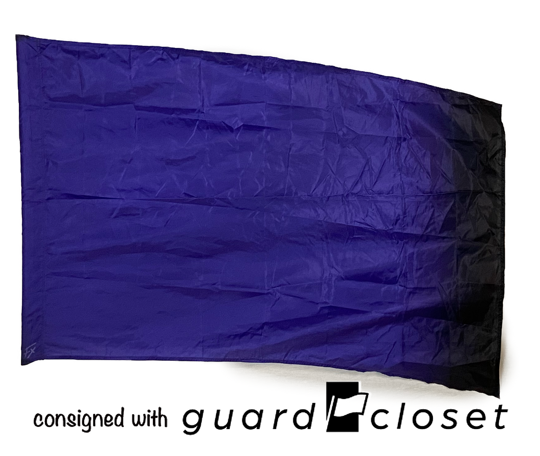 9 Purple/black Ombre Flags