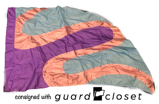 9 Purple Pink Blue Flags by Style Plus