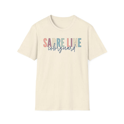 Starting Line Design Co - Sabre Line Colorful Varsity Tee