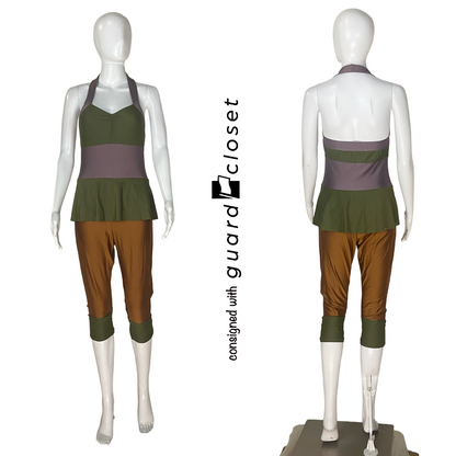 Green Purple Blue Orange Brown Varied Costumes - 4 total looks | Creative Costuming & Designs | Set of 21