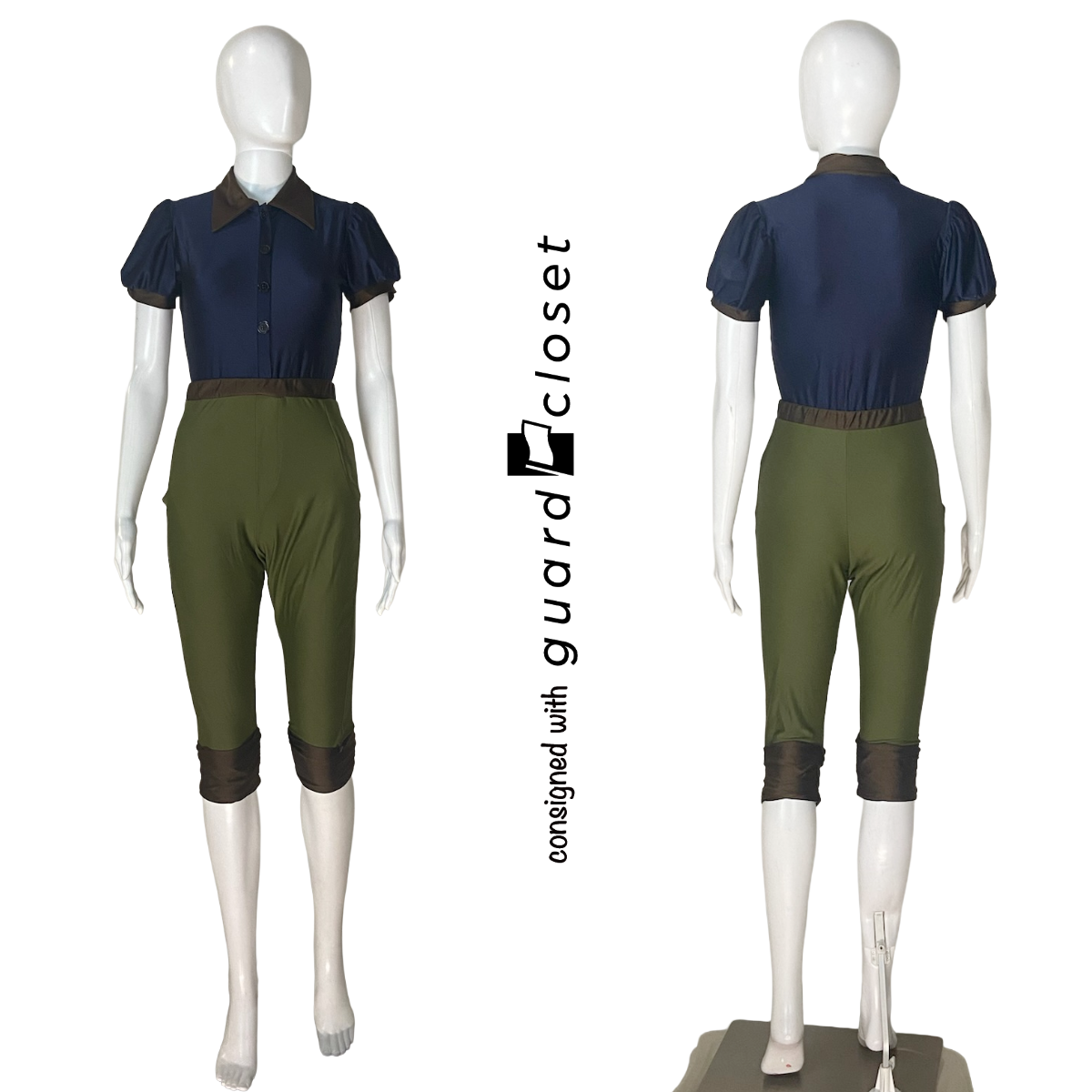 Green Purple Blue Orange Brown Varied Costumes - 4 total looks | Creative Costuming & Designs | Set of 21