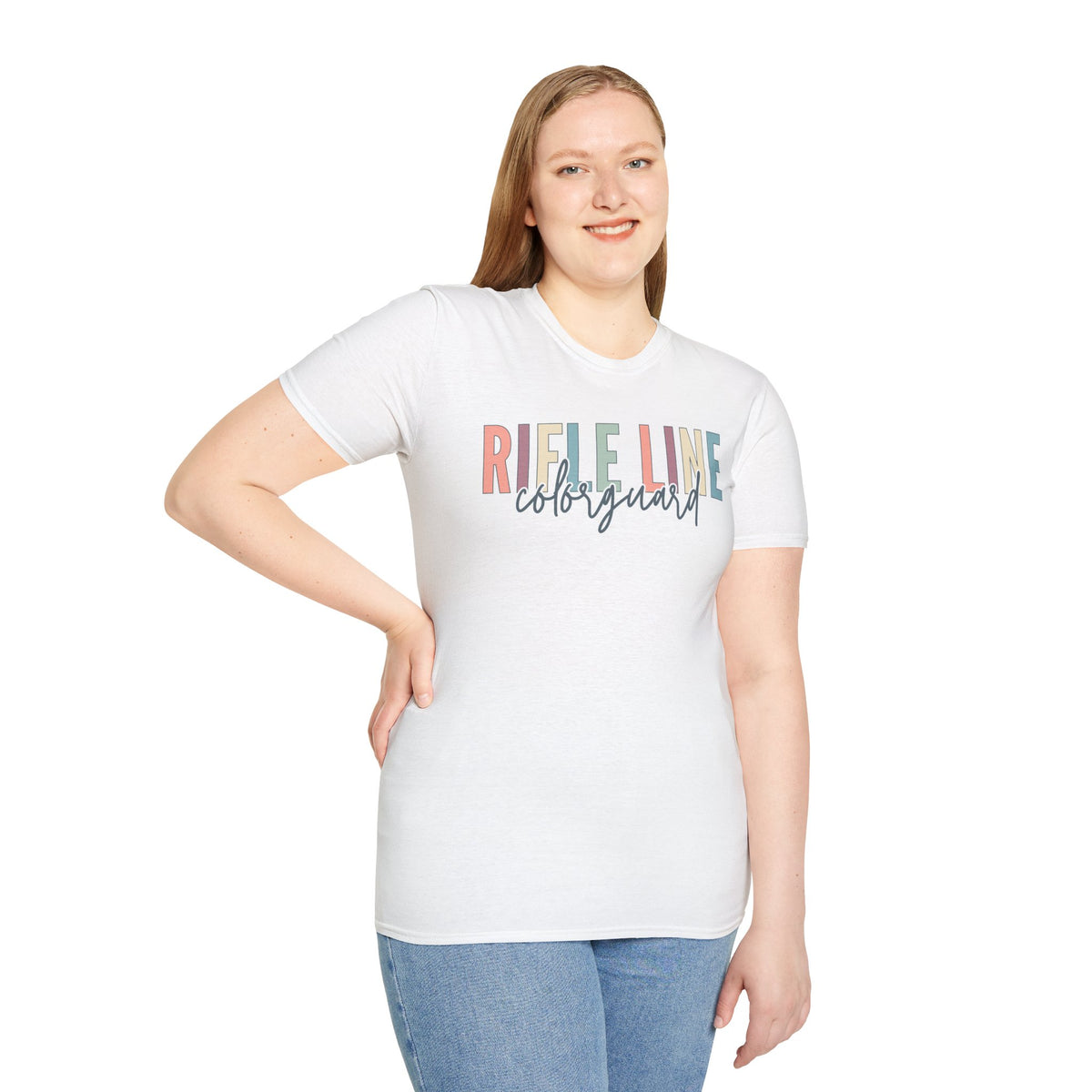 Starting Line Design Co - Rifle Line Colorful Varsity Tee