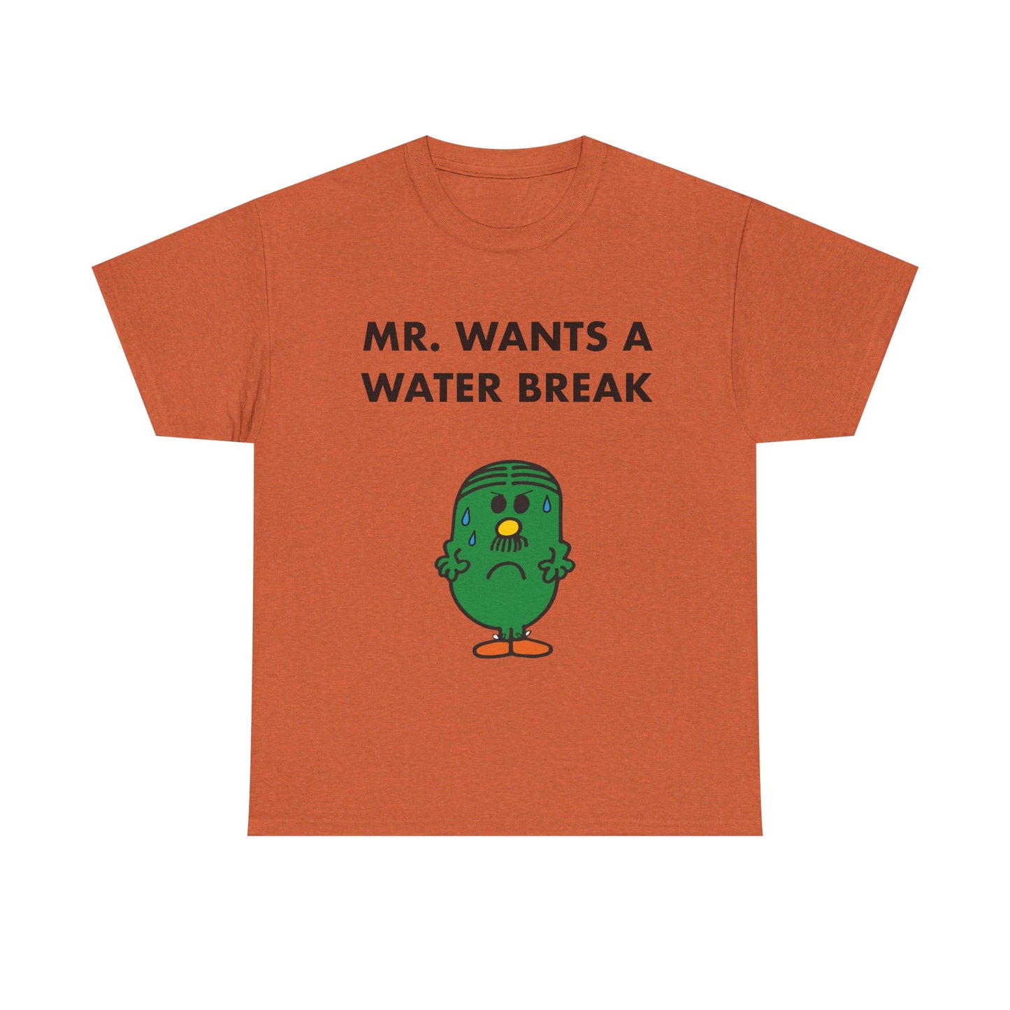 MR. WANTS A WATER BREAK Tee — Playful Band & Crew Shirt