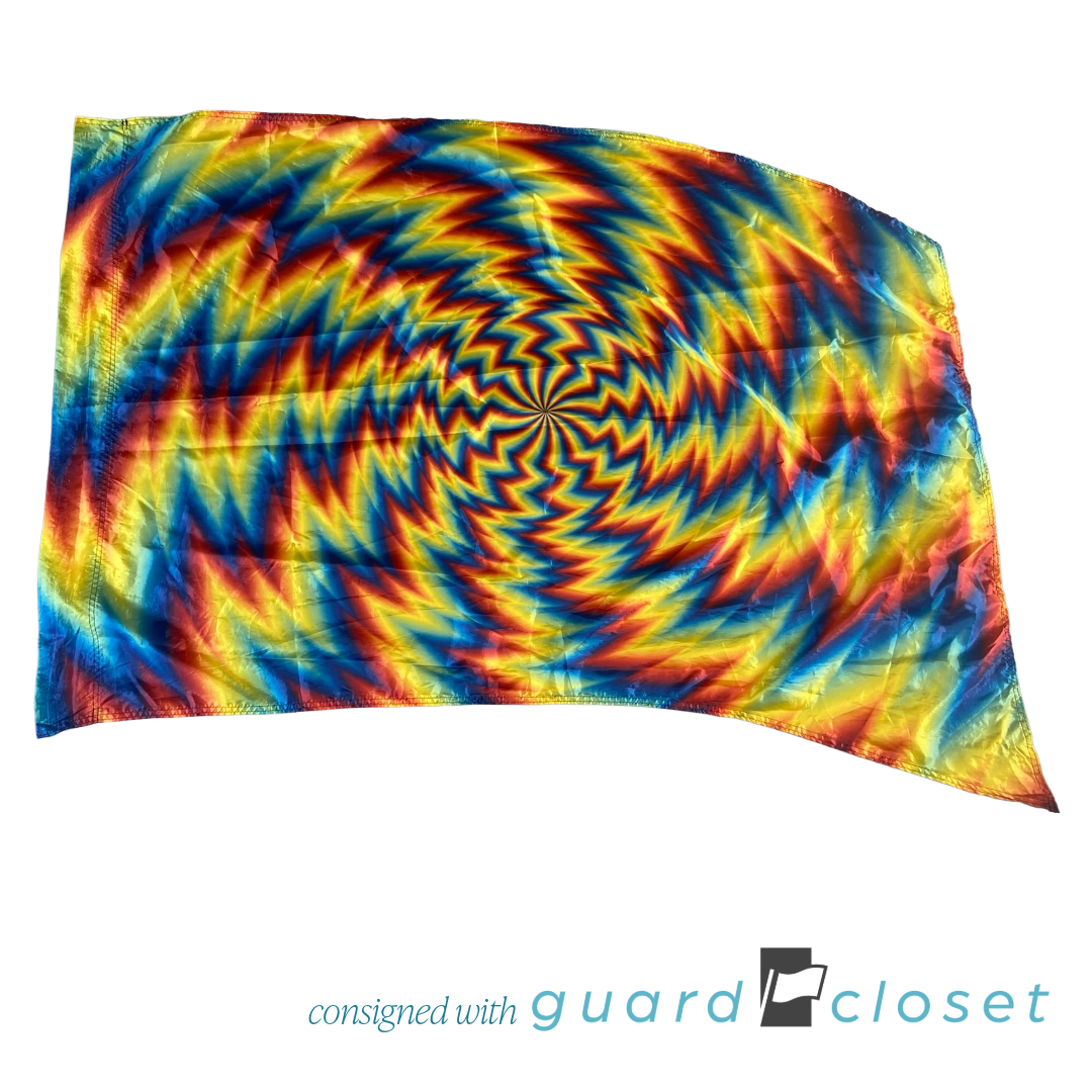 14 Multi Color Psychedelic Flags