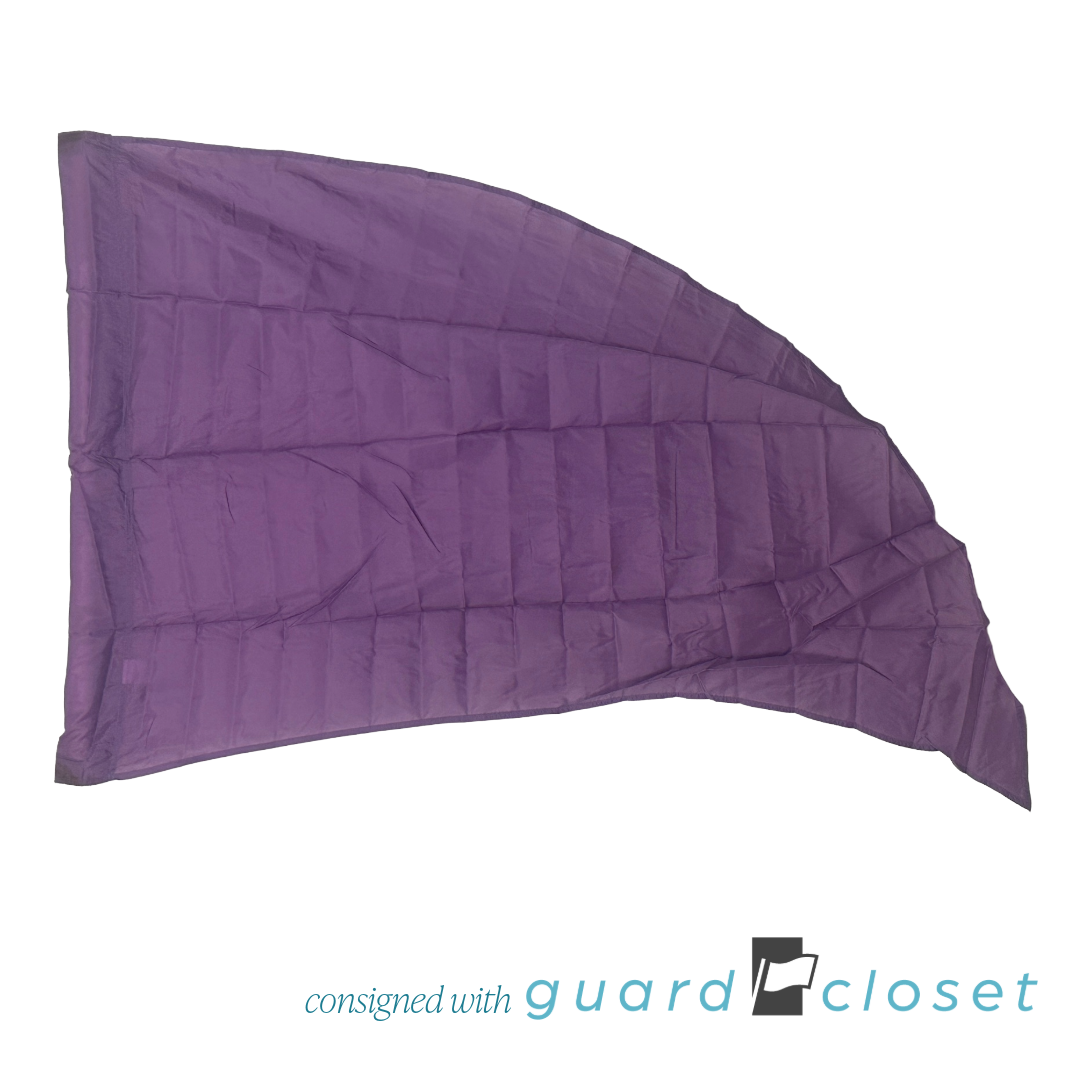 10 Solid Purple Teardrop flags by Director's Showcase