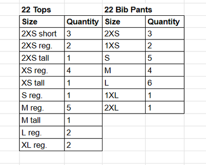 22 Gold Multi Color Mesh Pattern Tops and Solid Black Bib Pants by Digital Performance Gear