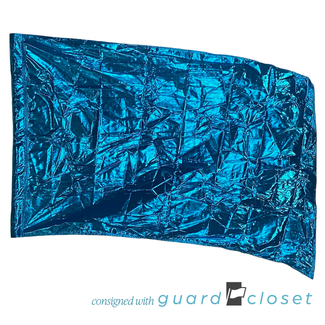 6 Solid Teal Flags by Band Shoppe