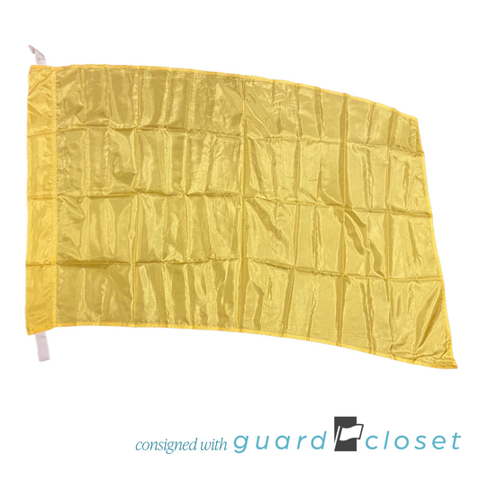 11 Solid Gold Yellow Flags by Band Shoppe