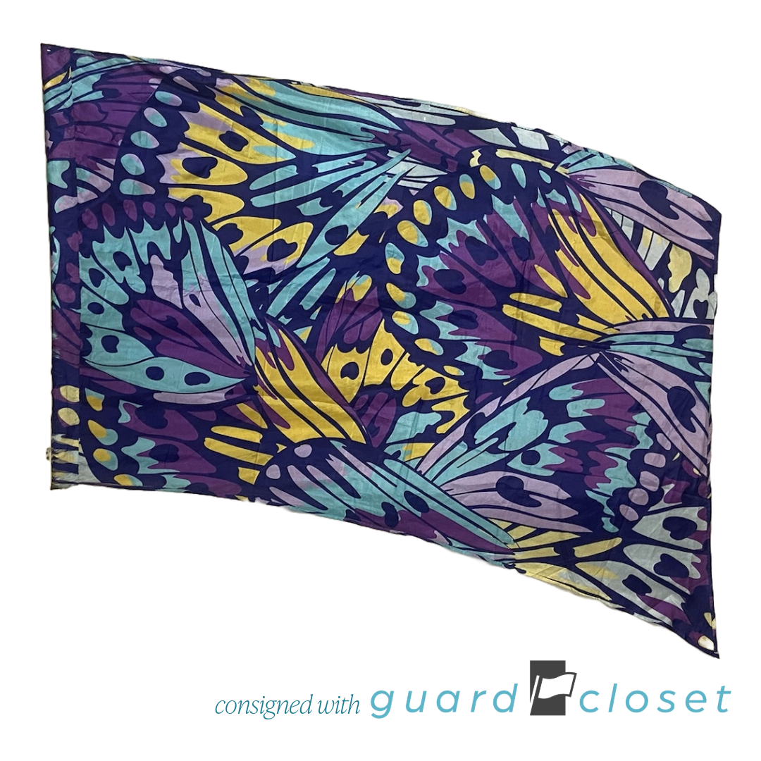 19 Purple Multicolor Butterfly Wing Flags